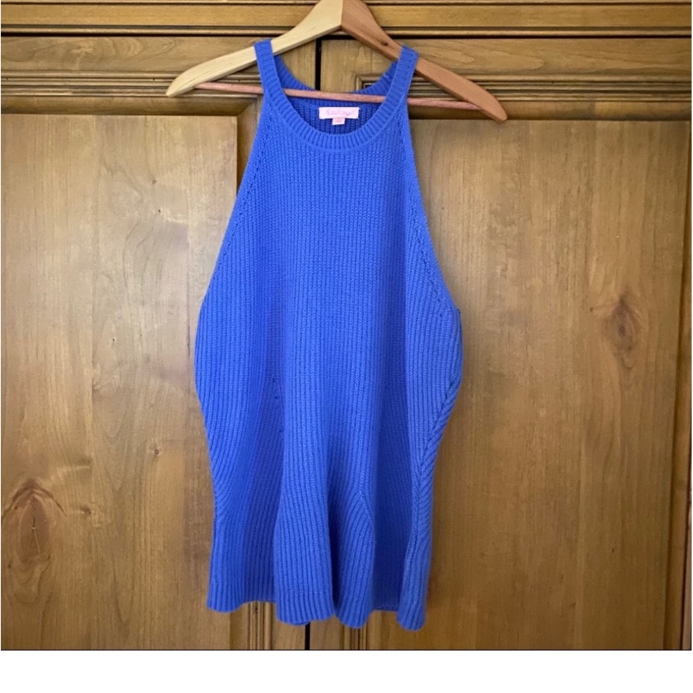 lilly pulitzer sleeveless halter tank